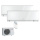 Mitsubishi Electric Set 2 Wandgeräte Premium MSZ-EF35VGKW + MXZ-2F53VF4 | WiFi | R32 | 2 x 3,5 kW