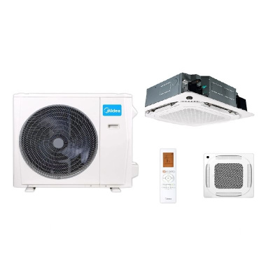 Midea Set 4-Wege-Deckenkasseette MCD1-55FNXDO-ME Blende T-MBQ4-04AWD + MOX630-55HFN8-ME 15 kW | 400V