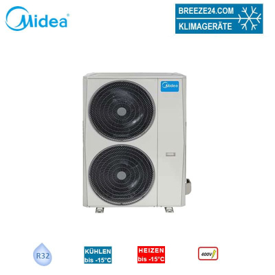 Midea MOE30-48HFN8-ME Außengerät 14.1 kW für 1 Innengerät | Raumgröße 140 - 150 m² | R32 | 400 Volt