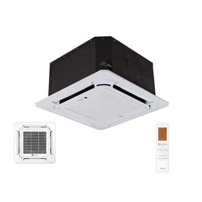 Midea MCA3U-12FNXD0-ME 4-Wege-Deckenkassette mit Blende T-MBQ-03C3 | 3.5 | 3.8 kW | Raum 35 - 40 m²