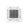 Midea MCA3U-12FNXD0-ME 4-Wege-Deckenkassette mit Blende T-MBQ-03C3 | 3.5 | 3.8 kW | Raum 35 - 40 m²