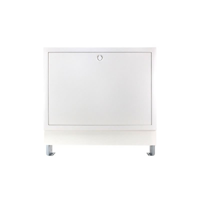 Unterputz-Verteilerschrank für Fußboden-Heizsysteme - Farbe weiß 2 - 3 Heizkreise