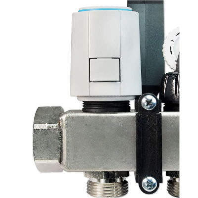 Stellantrieb 230 V Möhlenhoff ALPHA 5 für Heizkreisverteiler - M30 x 1,5 mm - stromlos geschlossen
