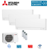 Mitsubishi Electric Set 3 x MSZ-AY25VGK + MXZ-3F54VF4...