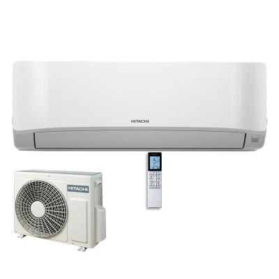 Hitachi Set RAK-DJ60RHAE + RAC-DJ60WHAE Wandgerät airHome 400 6,0 kW für 1 Raum 60 - 65 m² | WiFi