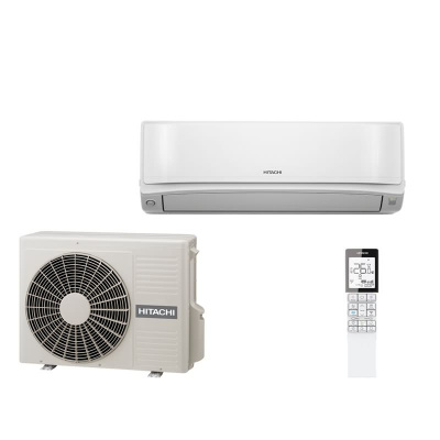 Hitachi Set RAK-VJ35PHAE + RAC-VJ35PHAE Wandgerät airHome 600 3,5 kW für 1 Raum 35 - 40 m² | WiFi
