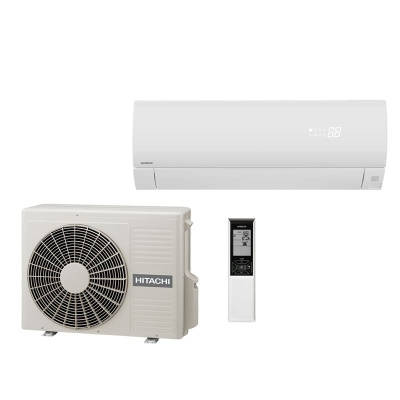 Hitachi Set RAK-25PSEW + RAC-25WSE Wandgerät Premium weiss 2,5 kW für 1 Raum 25 - 30 m²