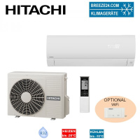 Hitachi Set RAK-25PSEW + RAC-25WSE Wandgerät Premium...