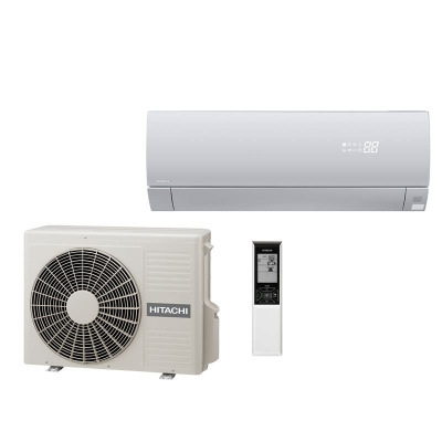 Hitachi Set RAK-35PSES + RAC-35WSE Wandgerät Premium silber 3,5 kW für 1 Raum 35 - 40 m²