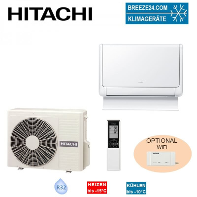 Hitachi Set RAF-35RXE + RAC-35RXE Truhengerät Shirokuma 3,5 kW für 1 Raum 35 - 40 m²