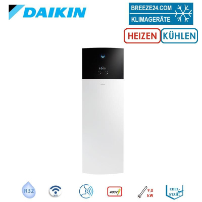 Daikin Altherma 3 R MT F Hydromodul und Speicher ELVX12S18E9W Heizen | Kühlen | 180L | 9 kW Heizstab