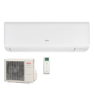 Fujitsu Set ASEH12KLTA + AOEH12KLTA Wandgerät Basic eco 3,4 kW für 1 Raum mit 35 - 40 m² | R32