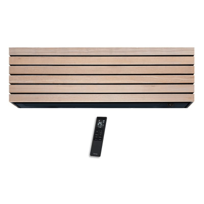 Toshiba RAS-B13S4KVDG-E Wandgerät Daisekai 10 Wood 3,5 kW | Raumgröße 35 - 40 m² | WiFi | R32
