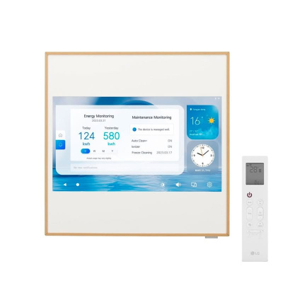 LG Artcool Gallery Photo LCD Premium A09GA2N.EEU | für 1 Raum mit 25 - 30 m² | WiFi | 2.5 kW | 3.3 kW