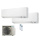Daikin Set 2 Wandgeräte Perfera WiFi 2,5/5,0kW FTXM25A + FTXM50A +  2MXM50A2V1B(9/8) Raumgröße 25 | 50 m²