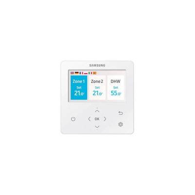 SAMSUNG AE120RXYDGG Luft/Wasser Wärmepumpe + AE260RNWMGG Hydromodul 12 kW | 2 Heizkreise | 260 Liter