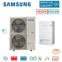 SAMSUNG AE120AXEDGH Luft/Wasser Wärmepumpe 12 kW +...