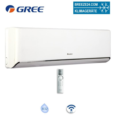 GREE GWH-18-AVDXE-I Wandgerät Ventus/Airy 5,3 kW | WiFi | Raumgröße 50 - 55 m²