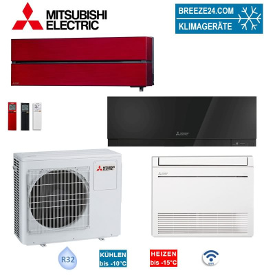 Mitsubishi Electric Set Diamond MSZ-LN25VG2R + Premium MSZ-EF25VGKB + Kompakt MFZ-KT25VGK+MXZ-3F68VF4