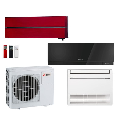 Mitsubishi Electric Set Diamond MSZ-LN25VG2R + Premium MSZ-EF25VGKB + Kompakt MFZ-KT25VGK+MXZ-3F68VF4