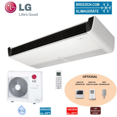 LG Set H-Combination Deckenunterbaugerät 6,8 kW - UV24F N20 + UUC1 U40 Raumgröße 70 - 75 m² R32