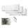 Daikin Set 3 Wandgeräte Perfera WiFi CTXM15A + FTXM20A + FTXM25A +3MXM40A2V1B(9/8) Größe 15 | 20 | 25 m²
