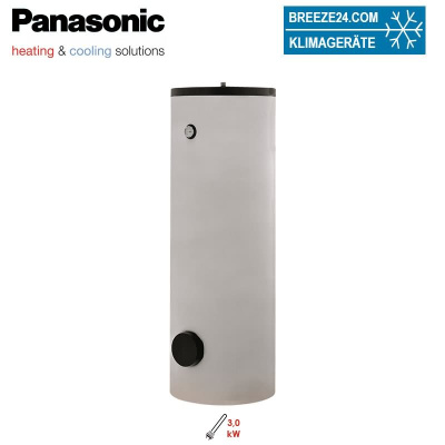 Panasonic Aquarea PAW-TA20C1E5STD Warmwasserspeicher mit 1 Wärmetauscher 1.8 m² 200L Heizstab 3 kW