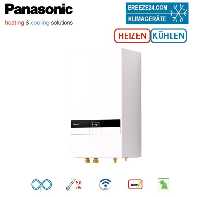 Panasonic Aquarea T-CAP Generation M WH-SDC0316M9E8 Hydromodul 9 kW Heizstab Heizen Kühlen WiFi 400V