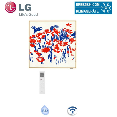 LG Artcool Gallery Special A09GA1 NSE Wandgerät | Raumgröße 25 - 30 m² | WiFi | 2.5 kW