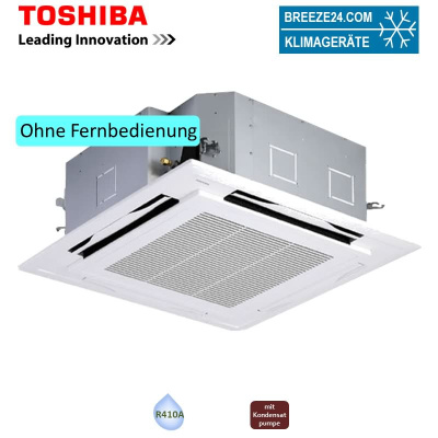 Toshiba MMU-UP0091HP-E + RBC-U33P-E 4-Wege-Deckenkassette VRF 2,8 kW