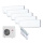 Mitsubishi Heavy Set 5 x SRK20ZS-WF + SCM100ZS-W Wandgeräte 2,0 kW WiFi Klimaanlage