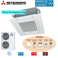Mitsubishi Heavy Set 4-Wege-Deckenkassette 10,0 kW...