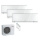 Mitsubishi Electric Set MSZ-EF18VGKW + 2 x MSZ-EF35VGKW + MXZ-3F54VF4 Wandgeräte Premium 1,8/3,5 kW