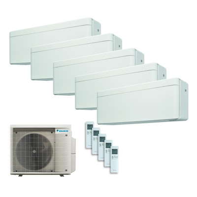Daikin Set 5 Wandgeräte FTXA20CW + 2 x FTXA25CW + FTXA35CW + FTXA42CW + 5MXM90A2V1B(9/8) Stylish WiFi