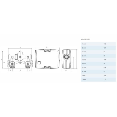 LK Armatur Befüllungsventil LK 521 MultiFill® | DN 25 | 091480