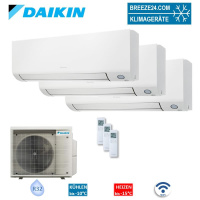 Daikin Set 3 Wandgeräte Perfera WiFi 2,5/3,5/4,2 kW...