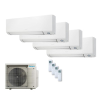 Daikin Set 4 Wandgeräte Perfera WiFi 2 x CTXM15A +...