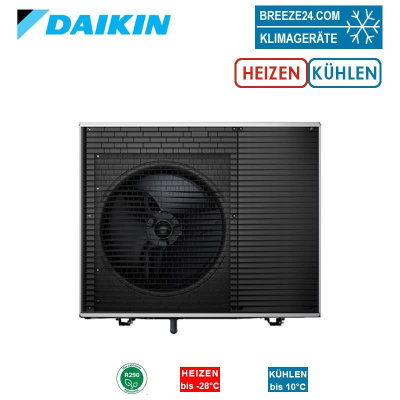 DAIKIN Altherma 4 HS-S+ EPSK12AW1 Luft/Wasser Wärmepumpe | 12 kW | R290 | Heizen | Kühlen | 400 Volt