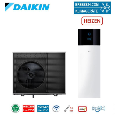 Daikin Altherma 4 H F Set EPSK-10AW1+EPVZ-10S18A9W BiZone Hydromodul/Speicher WiFi R290 180 L HS 9kW