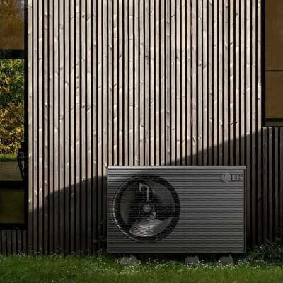 LG Luft-Wasser-Wärmepumpe THERMA V HM071HF.UB40 R290 Monoblock Außengerät | 7 kW | 230 V | R290