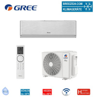GREE Airy Silver Set 2,7 kW - GWH09AVCXB-K6DNA1B | WiFi |...