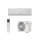 GREE Airy Silver Set 2,7 kW - GWH09AVCXB-K6DNA1B | WiFi | Raumgröße 25 - 30 m² | Hyper Heating