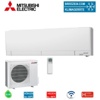 Mitsubishi Electric Set Wandgerät WiFi MSZ-RZ25VU +...