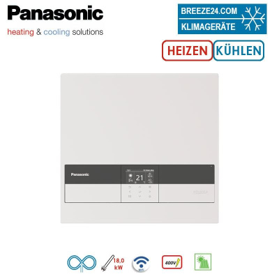 Panasonic Aquarea T-CAP Generation M WH-CME8L Steuer-Modul 18 kW Heizstab Heizen Kühlen WiFi 400V
