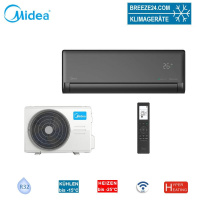 Midea Solstice Set EZB-12RD6-I + EZ-12RD6H-O black | Raum...