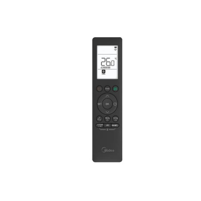 Midea Solstice Set EZB-18RD6-I + EZ-18RD6H-O black | Raum 50 - 55 m² | WiFi | 5.0 kW | 5.4 kW | R32
