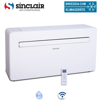 Sinclair ASM-12BI Monoblock-Klimagerät 3,5 kW Kühlen & Heizen Raumgröße 35 - 40 m² WiFi R32