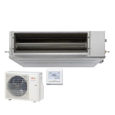 Fujitsu Set Kanalgerät eco Medium 12,1 kW - ARXG 45KHTAP + AOEG 45KBTB R32 Klimaanlage