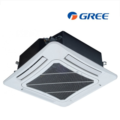 Gree Deckenkassetten-Kaltwasser-Ventilatorkonvektor FP-125XD/B-T(E) + TB03  - 6,0 kW