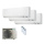 Daikin Set 3 Wandgeräte Perfera WiFi  CTXM15A + 2x FTXM20A + 3MXM40A2V1B(9/8)| 15 | 20  | 20 |  m²